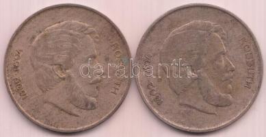 1947. 5Ft Ag "Kossuth" (2x) T:3
Adamo F8.1