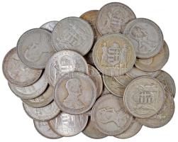 1930. 5P Ag "Horthy-jobbra" (30x) T:3 Adamo P8