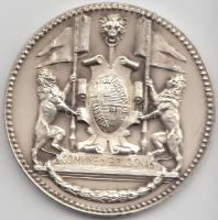 Olaszország DN "Bologna városa" ezüstözött fém emlékérem (45mm) T:2 Italy ND "Municipality of Bologna" silver plated metal medallion (45mm) C:XF