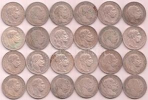 1893-1915. 1K Ag "Ferenc József" (24x) T:vegyes