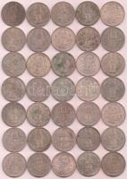 Ausztria 1893-1915. 1K Ag "Ferenc József" (35x) T:vegyes Austria 1893-1915. 1 Korona Ag "Franz Joseph" (35x) C:mixed