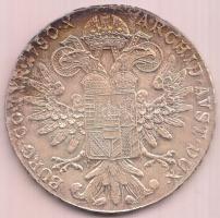 Ausztria 1780SF Tallér Ag "Mária Terézia" utánveret T:2 Austria 1780SF Thaler Ag "Maria Theresia" restrike C:XF