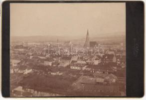 1884 Kolozsvár, keményhátú fotó, hátoldalán feliratozva, 13x10 cm