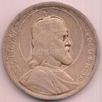 1938. 5P Ag "Szent István" T:2-
Adamo P8.1