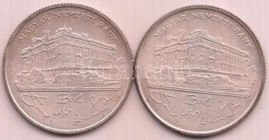 1993. 200Ft Ag "MNB" (2x) T:2-