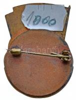 ~1970. "MHSZ Eredményes Munkáért" zománcozott kitüntető jelvény T:1-