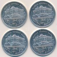 1992. 200Ft Ag "MNB" (4x) T:2