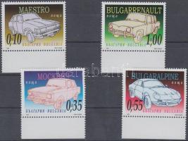 2006 Bulgáriában gyártott autótípusok ívszéli sor Mi 4765-4768