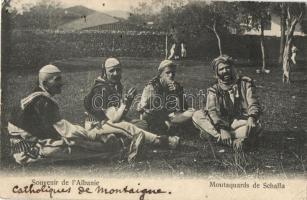 Albán folklór, Moutaquards de Schalla / Albanian folklore