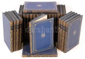 Herczegh Ferenc munkái. Gyűjteményes díszkiadás. 25 kötet a sorozatból Bp., 1925, Singer és Wolfner, Kiadói, dúsan és díszesen aranyozott, vaknyomásos, egészvászon-kötésben jó állapotban