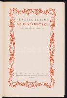 Herczegh Ferenc munkái. Gyűjteményes díszkiadás. 25 kötet a sorozatból Bp., 1925, Singer és Wolfner,...