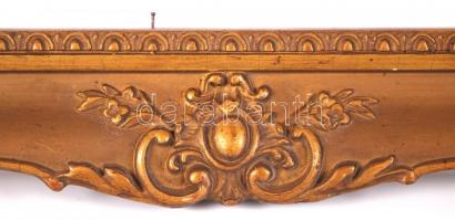 Kissé sérült antik keret, belső: 56×45 cm, külső: 64×54 cm