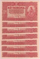 1920. 2K "*" (7x) egymásutáni sorszámmal T:I- hajtatlan