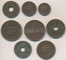 1946-1968. 1Ft-50Ft "B.SZ.K.RT" + "FAÜ" + "FAKV" 8db klf közlekedési b...