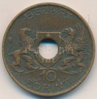 1946-1949. 10Ft "B.SZ.K.RT" közlekedési bárca T:2-