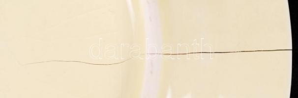 Régi, kézzel festett, aranyozott, perzsa-mintás, komplett Zsolnay süteményes készlet 6 tányér, egy t...