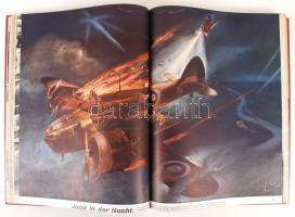 1940-1942 A Signal c. igényes képes magazin nem komplett évfolyamai keménykötésben. Részben német, r...