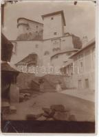 cca 1910 Árva vára, N.O. Kárpátegyesület Keleti Kárpátok oszt, pecséttel jelzett, hátoldalán feliratozva, felületén törésnyom, 13x17 cm