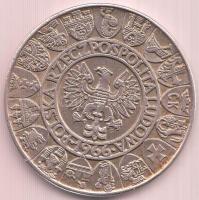 Lengyelország 1966. 100Zl Ag "A lengyel kereszténység millenniuma" T:2
Poland 1966. 100 Zl...