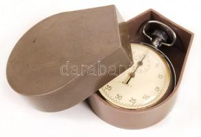 Acat stopperóra, működőképes, hátoldalán kopásnyomok, tokban /
Acat stopwatch, works well