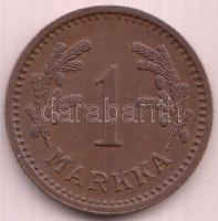 Finnország 1942S 1M Cu T:2 Finland 1942S 1 Marka Cu C:XF Krause KM# 30a