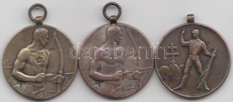 ~1937. 3db klf levente díjérem T:vegyes