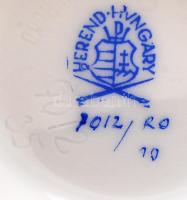 Herendi Rothschild váza, kézzel festett, hibátlan, jelzett, m:18 cm