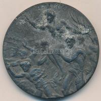 1948. "XIV. Olimpia London" hadifém emlékérem, bajnoki nevekkel a hátoldalon (40mm) T:2-