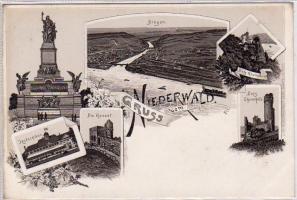 Niederwald Braun Litho