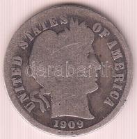 Amerikai Egyesült Államok 1909. 1D Ag T:3
USA 1909. 1 Dime Ag C:F
KM# 113