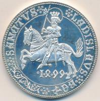 Csóka Zsuzsa (1962-) 1999. "MÉE - Szent László / 500 éves az első magyar tallér" Ag emléké...