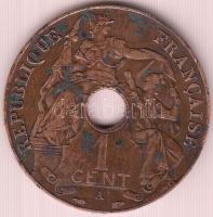 Francia Indokína 1937. 1c T:2 French Indo-China 1937. 1 Cent C:XF Krause KM# 12.1