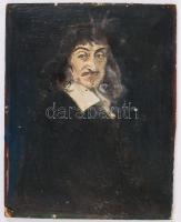 Jelzés nélkül: Zrinyi Miklós. Olaj, farost, 23×18 cm