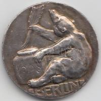 Német Birodalom / Berlin 1908. "XII. Nemzetközi Sajtó Kongresszus" Ag emlékérem (aranyozás...