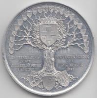 Svájc 1891. "A szövetségesek első szövetségének 600. évfordulójára" Al emlékérem, szign.:L...