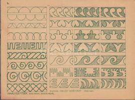 Gergely János: Magyar motívumok gyűjteménye 40 lapon. Album 40 lappal