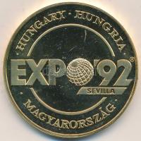 Lebó Ferenc (1960-) 1992. "Magyar Kiállítások és Vásárok Érmekben - Expo 1992 Sevilla" ara...