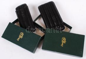 2 db használatlan David Ross bőr szivartok / Cigar holders