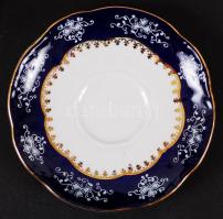 Zsolnay Pompadour mokkás csésze és csészealj, hibátlan, jelzett