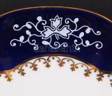 Zsolnay Pompadour mokkás csésze és csészealj, hibátlan, jelzett