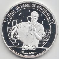 Uganda 2006. 2000Sh Ag "A labdarúgás halhatatlanjainak csarnoka - Franciaország 2000-es évek/Zi...