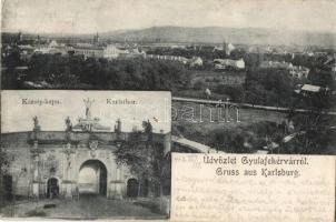 Gyulafehérvár, Károly kapu / gate (ázott / wet damage)