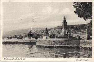 Balatonalmádi-fürdő, part