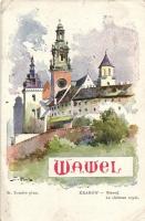 Krakow Wawel, castle, Ser. T/11. s: St. Tondos (EK)