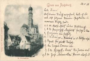 1898 Augsburg, St Ulrichskirche / church