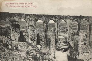 St Anne's valley, Meles River, Roman aqueduct (EK)