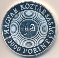 2000. 3000Ft Ag "Gábor Dénes" T:PP Tanúsítvánnyal!
