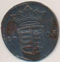 1705. X Poltura "II. Rákóczi Ferenc" (7.16g) T:2,2-
Huszár: 1535., Unger II.: 1133.a