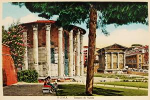 cca 1900 Roma 32 lapos képes leporello /* Leporello with 32 photos