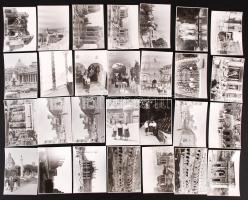 1964 Olaszország, Franciaország kb 70 db igényes amatőr fénykép / Italy France 70 interesting photos